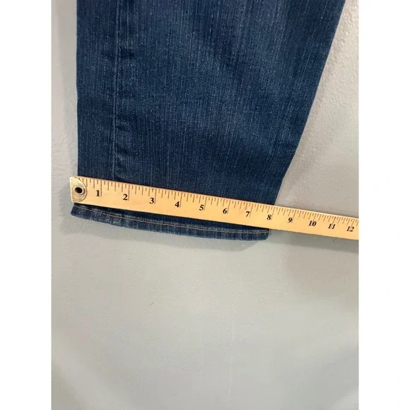 True Religion Becky Bootcut Jeans Petite Dark Wash Denim USA Made Size 26 - Picture 11 of 14